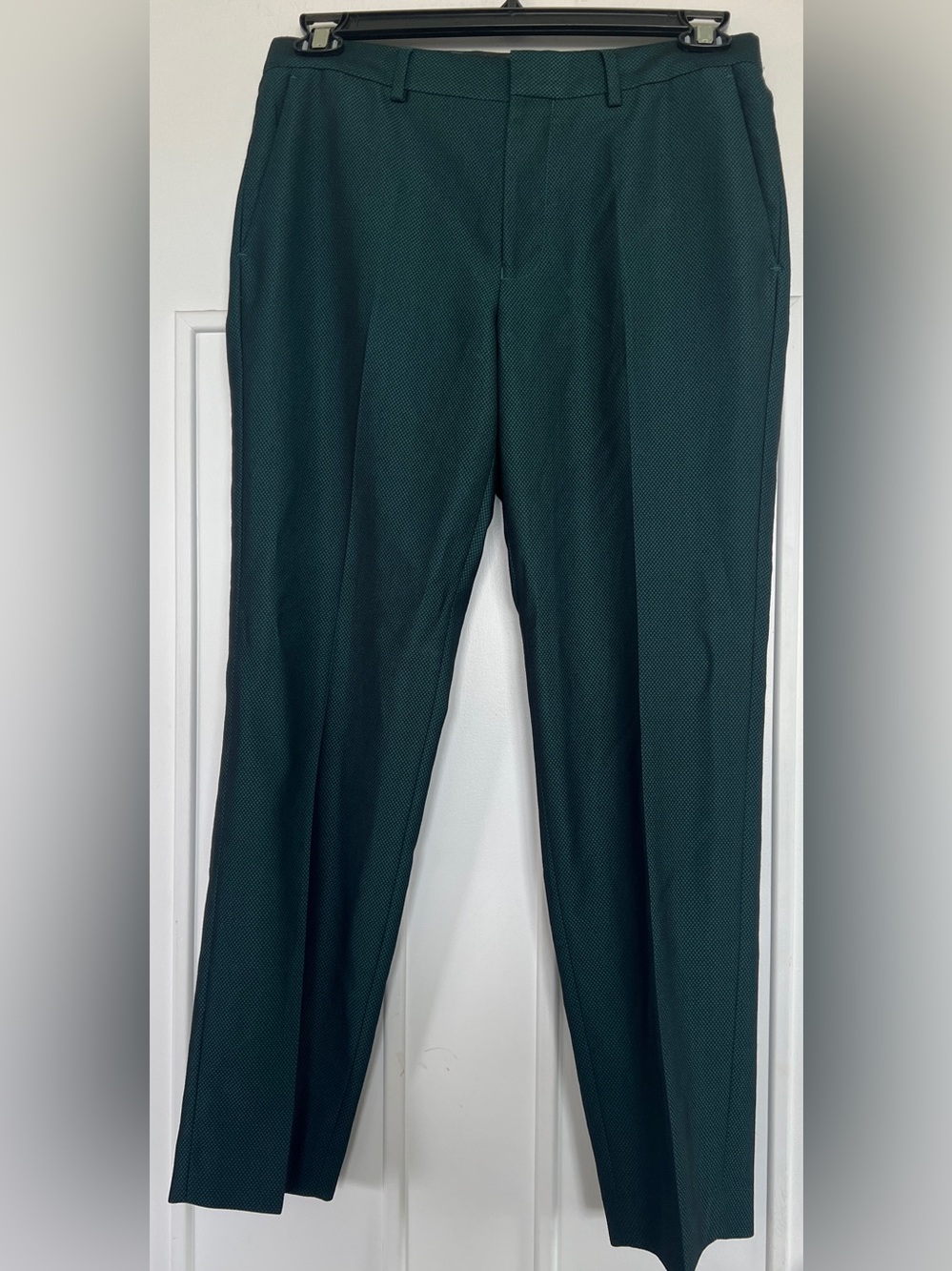 Topman Men's Dark Green Pants